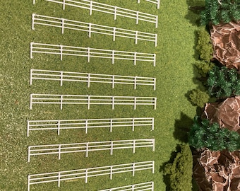 N scale pasture/farm fence