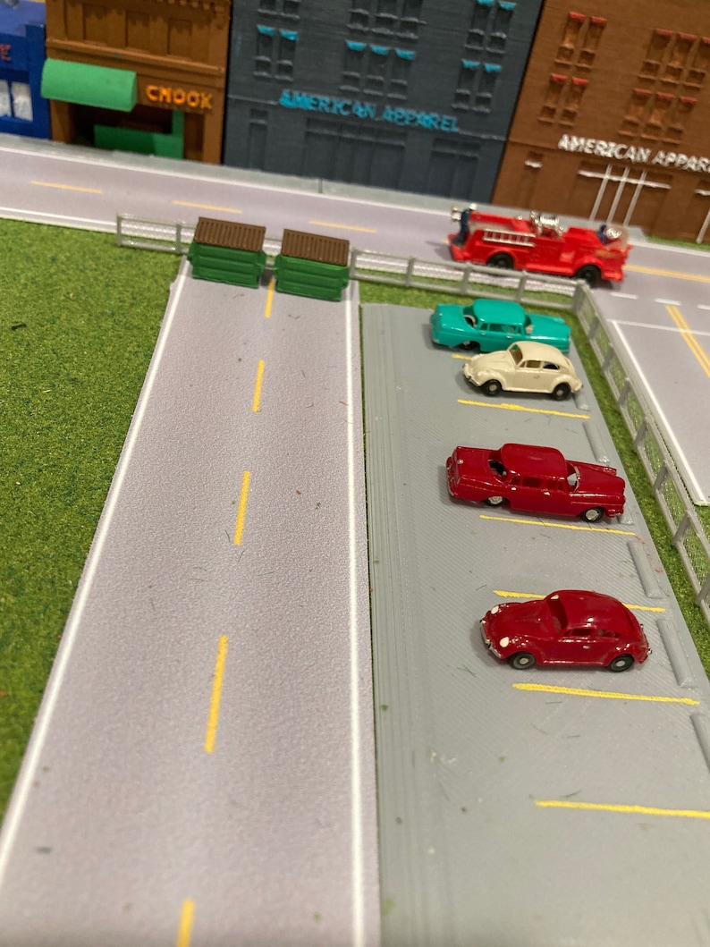 HO Scale Chain Link Fence Etsy