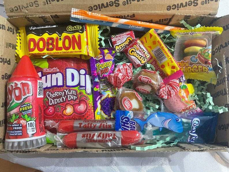 Puerto Rican Candy Box Small Etsy