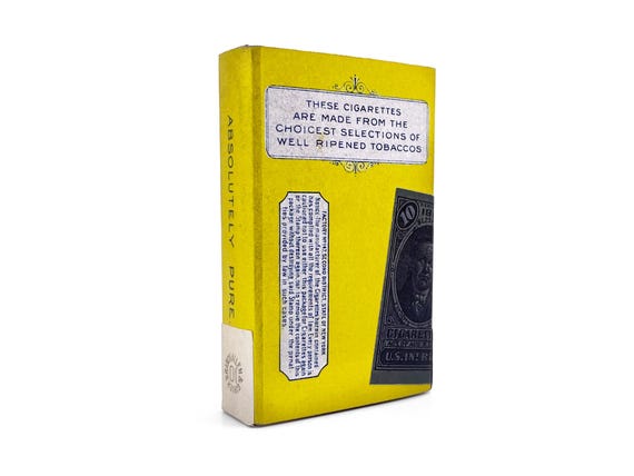prop cigarette pack REPLICA Lucky Strike WWII U.S ARMY It's Toasted Movie Prop dummy Pack REPRO