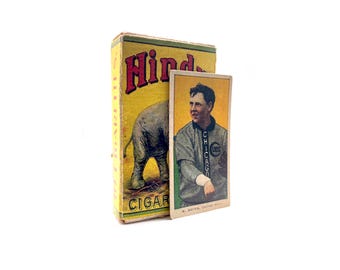 Vintage Hindu Cigarette Pack M. Brown Baseball Card 1910 T206 Replica Tobacco Perfect Collectible or Gift