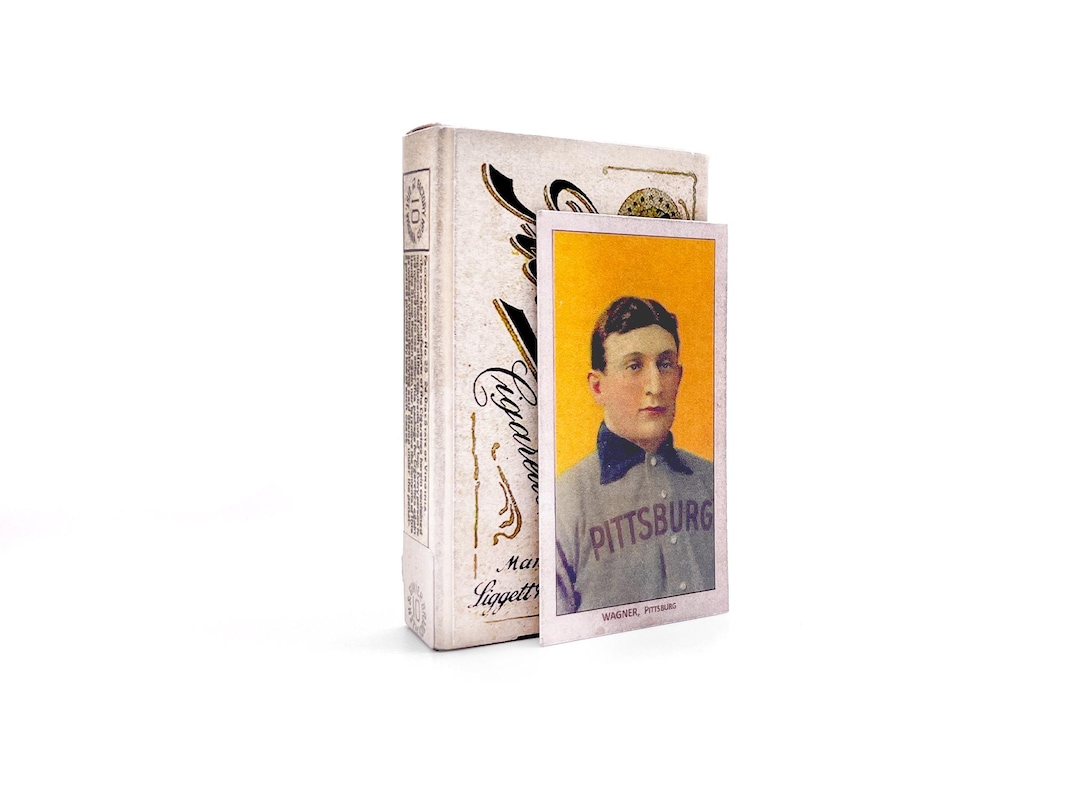 Vintage Piedmont Cigarette Pack Honus Wagner Baseball Card 1909 Replica  Tobacco - Tobacco Gift - Etsy