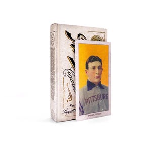 Vintage Piedmont Cigarette Pack Honus Wagner Baseball Card 1909 Replica Tobacco - Tobacco Gift