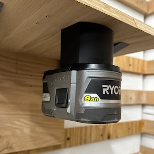 Ryobi 18v Locking Battery Mount Retention
