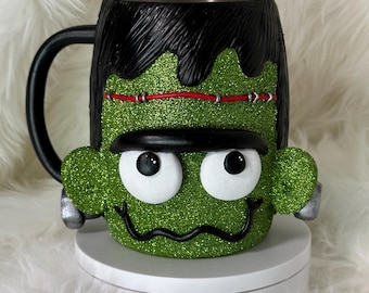 HALLOWEEN Mugs - "The Underlings Series" - Made to Order 3D Clay/Epoxy 14oz Stainless Steel Coffee Mug