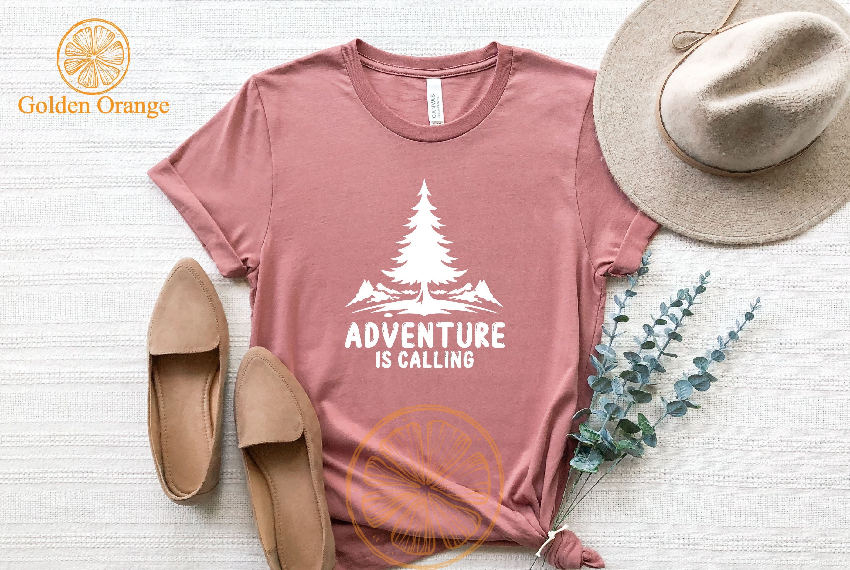 Adventure Is Calling Shirt, Adventure Awaits Shirt, Camping Shirts, Mountain Shirt