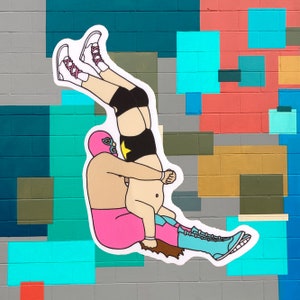 Piledriver Vinyl 3” Gloss Die-Cut Sticker