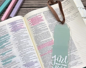 Custom Bookmark | Bible Bookmark | Bible Gift | Christian Gift | Bible Study Accessories | Faith Based Christmas Gift | Stocking Stuffer