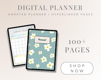 Ultimate Digital Planner | Productivity, Finance, Health & Wellness Planner |The Only Planner You Need in 2026 – Digital, Customizable