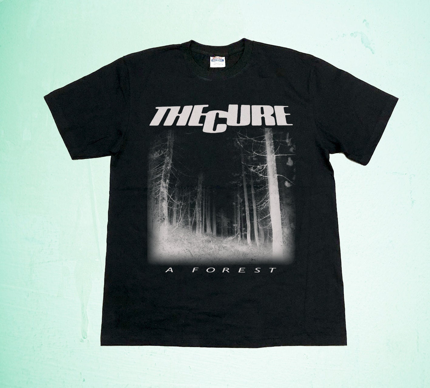 Discover Maglietta T-Shirt Music Band The Cure Uomo Donna Bambini Vintage Retro Style 80 Tour