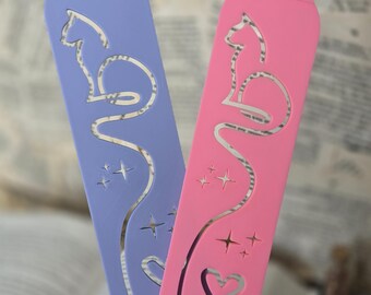 Cat lovers Bookmark 3D Printed