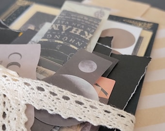 Junk Journal Kit - Space 40 pcs