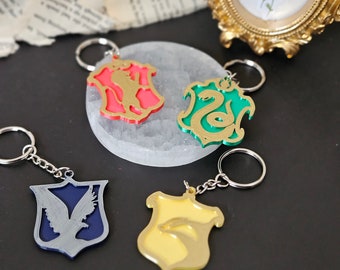Hogwarts Houses Key Chains - 3D printed key chain