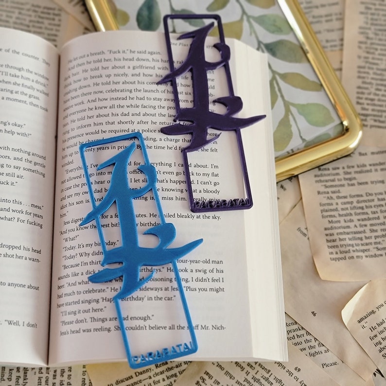 Mortal Instruments Rune 3D Printed Bookmarks - Etsy