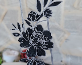 Magnolia Reign Flower Bookmark -3D Printed
