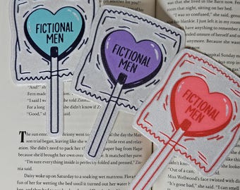 Fictional Men Lollipops- 3D Printed Bookmarks