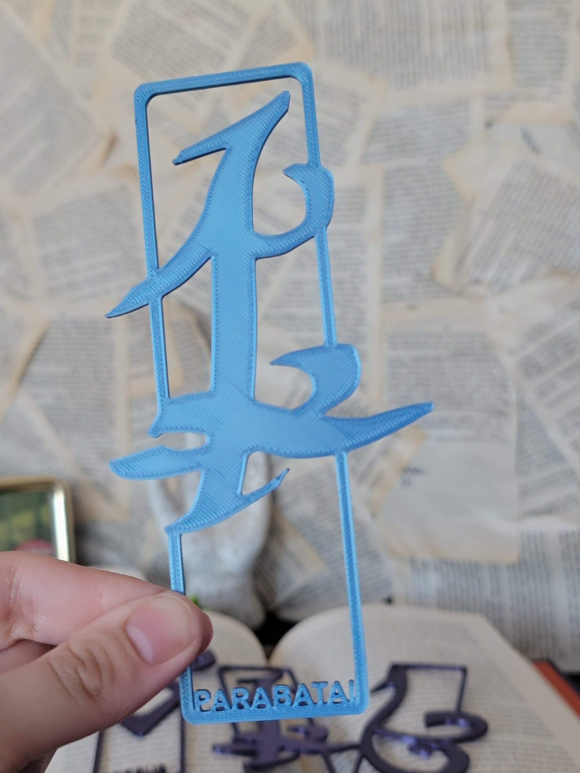 Mortal Instruments Rune 3D Printed Bookmarks - Etsy
