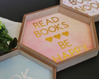 Bookish Bookshelf Signs