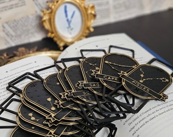 Horoscope Bookmark Collection- 3D Printed
