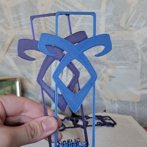 Mortal Instruments Rune 3D Printed Bookmarks - Etsy