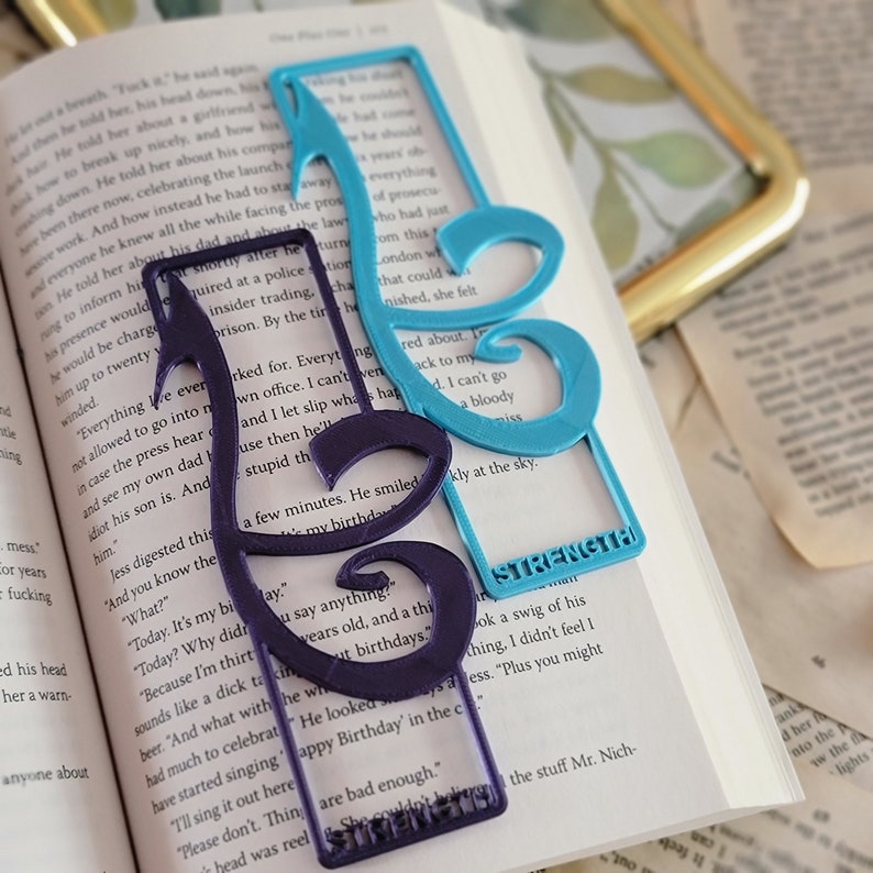 Mortal Instruments Rune 3D Printed Bookmarks - Etsy