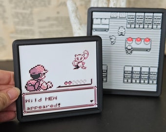 Classic Pokémon Scene Wall Art- Pokémon Yellow 3D Printed wall art