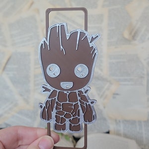 Baby Groot Bookmark - 3D Printed