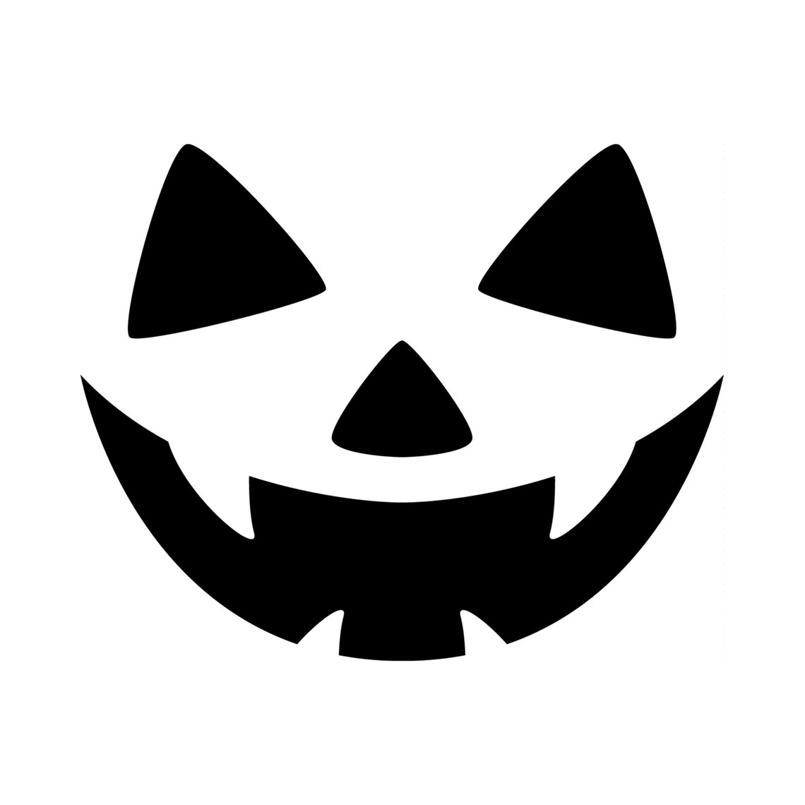 Pumpkin Face SVG PNG Jack O Lantern Svg Jackolantern Svg Halloween Face ...