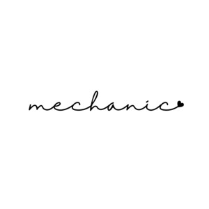 Mechanic script word PNG, digital file, occupation, popular, bestseller, gift idea, sublimation design, cute png, simple PNG, fire PNG, cars