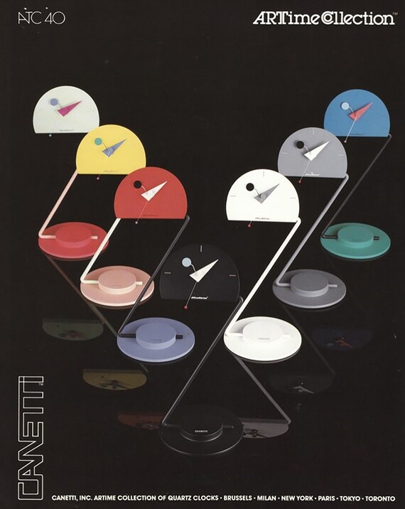 ニコライ・カネッティによるポストモダンメンフィススタイルのテーブル