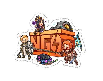 Chibi Hereos Sticker