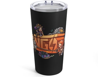 Chibi Heroes Tumbler 20oz