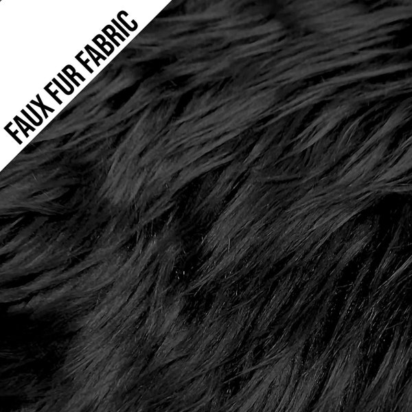 Faux Fur | Shaggy Mohair Fabric | 2.5" in Pile | Crafts, Fur suit, Gnome, Decor, Photo Prop, DIY, Hobby, Costume, Decoration