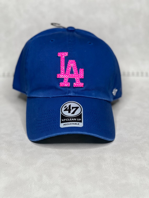 LA Dodgers Diamond Hat Swarovski - Etsy