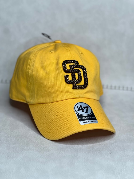 San Diego Padres Adjustable Team Logo Brown Hat