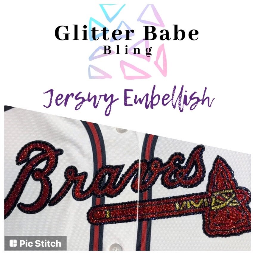 Women’s Atlanta Braves Peaches n’ Cream Jersey – All Stitched