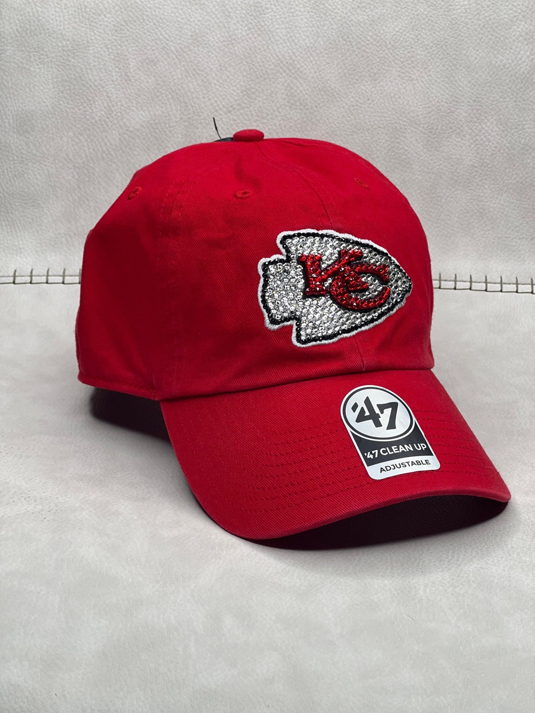 Red Kansas City Chiefs Bling Hat SHIPS SAME DAY - Etsy