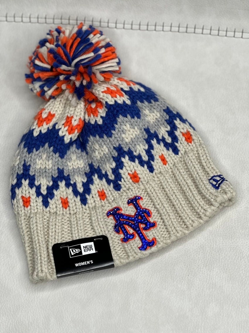 veer namens solide Mets Winter Hat - Etsy
