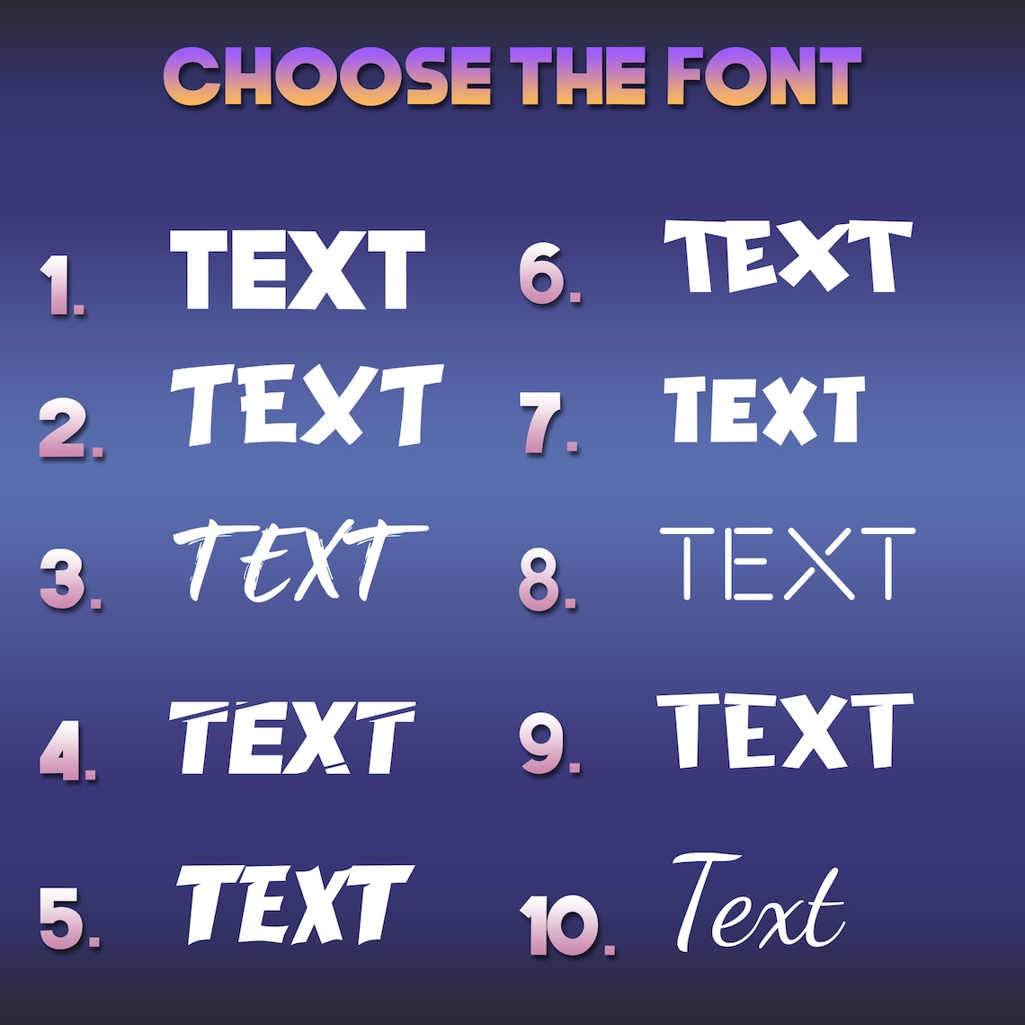 Animated Custom Text Overlay for OBS - Etsy