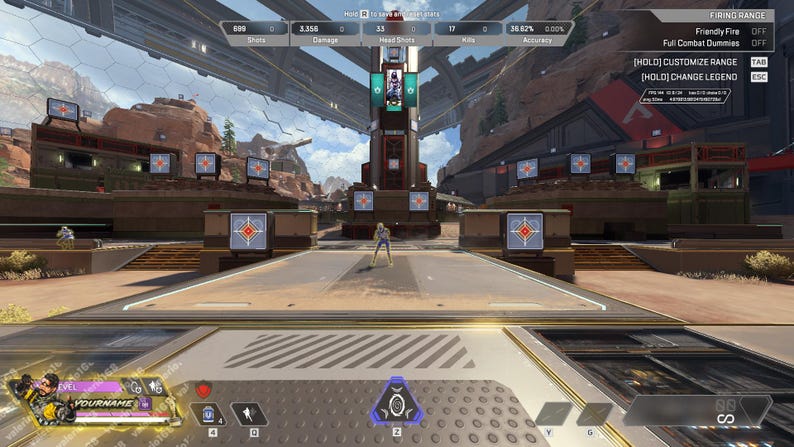 Mirage Animated - Superposición de barra de salud personalizada 3.0 de Apex Legends para transmisión en YouTube, Twitch, OBS y SLOBS imagen 2