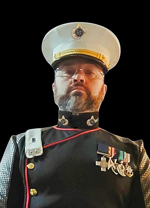 Starfleet Marine Corps Dress Uniform Cover Device - Etsy