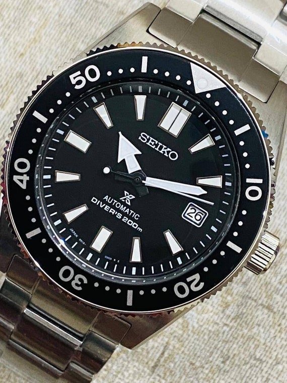 Vintage Seiko Diver 200M Automatic Rotating Bezel 6R35-00W0 - Etsy