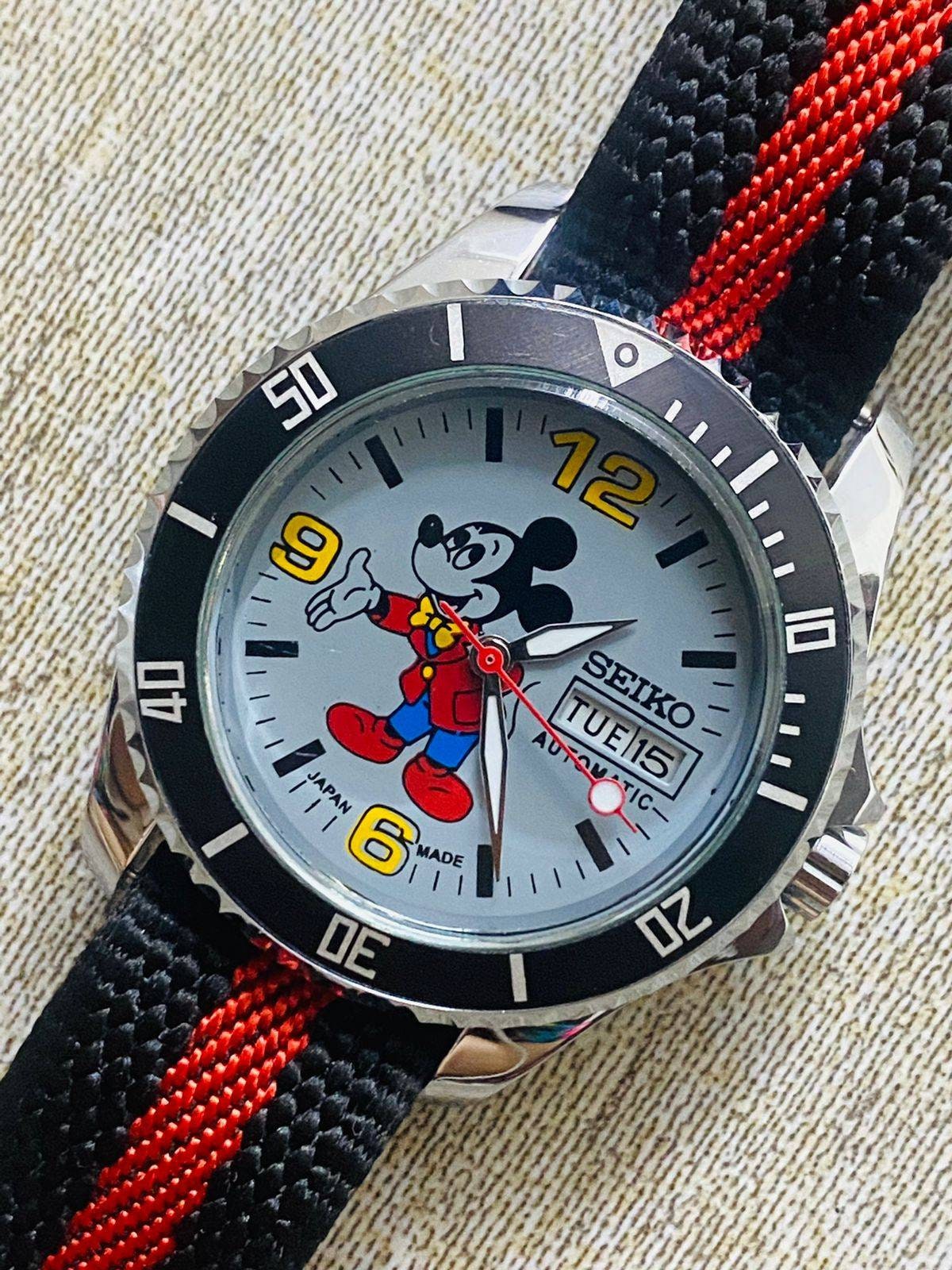 Seiko Mickey Mouse - Etsy Singapore