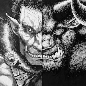 ¡Hermosa portada de cómic, manga, novela gráfica y libro (en blanco y negro o a todo color) de rikluart!