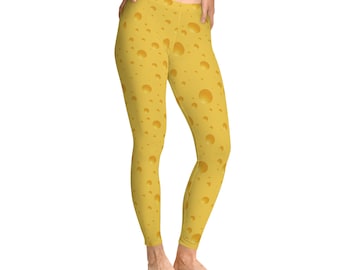 Cheese Stretchy Leggings