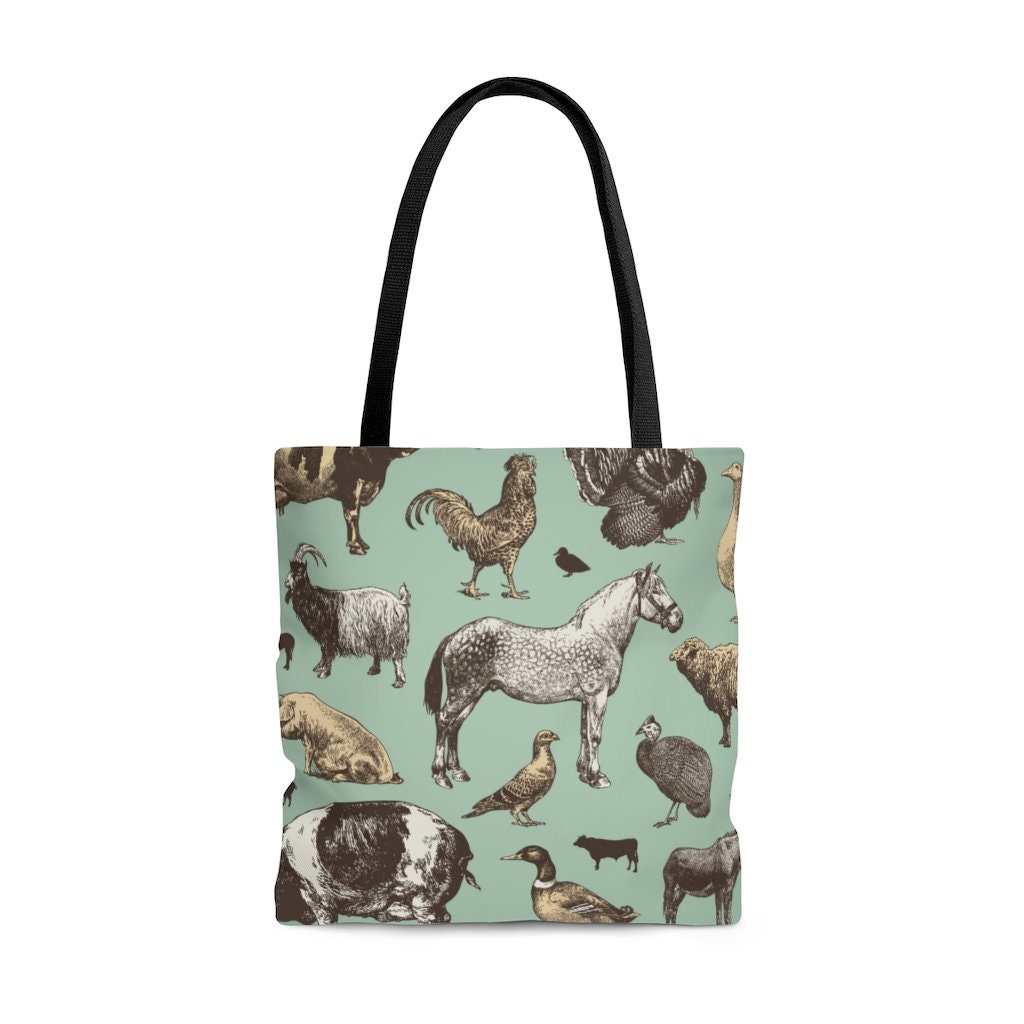 Animal Tote Bag - Etsy