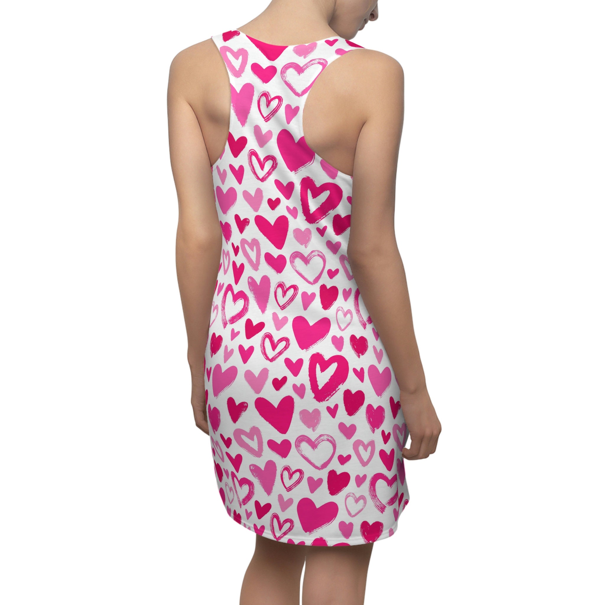 Valentine Women's Cut & Sew Racerback Dress