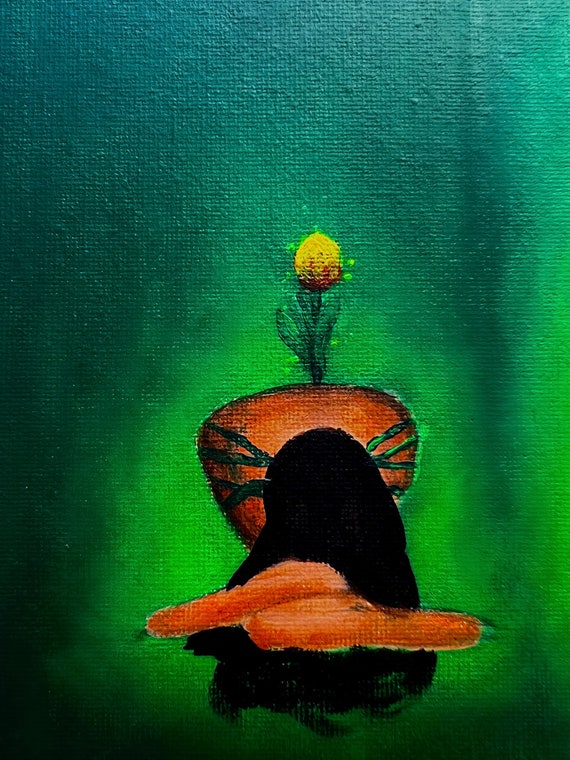 Art Work Soul Growing Evolving Spiritual Painting Etsy