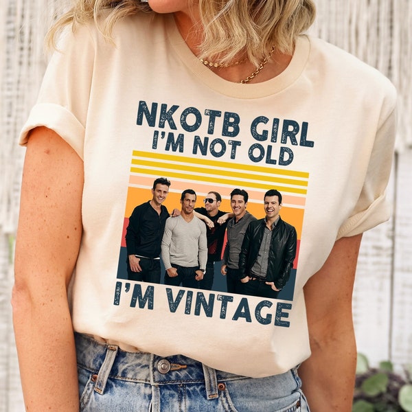 NKOTB Girl Shirt,Vintage Girls Shirt,New Kids On The Block Shirt,NKOTB Tee,Classic Rock Concert Tee,Mix Tape Tour Tee,Vintage Rock Tee