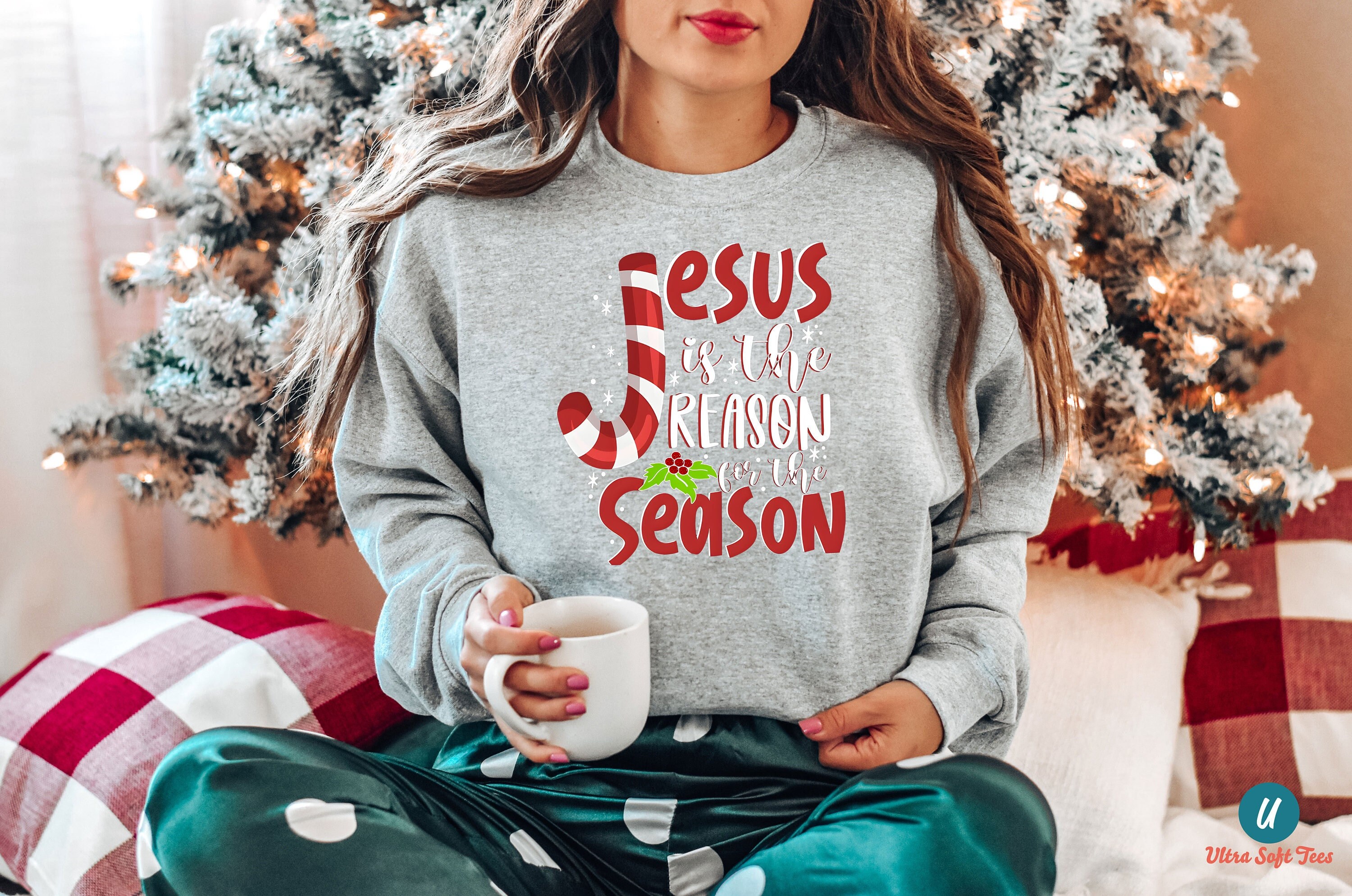 Discover Jesus Is The Reason Of The Season Sweatshirt